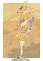 Renamon, Sunset Predator.