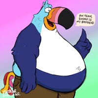 He's a gay dad