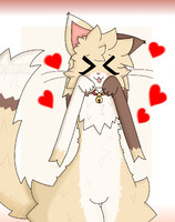 I drew This Cute Kiggy for - @aarelthings on x and BSKY :3