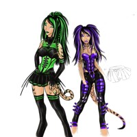 Humanoid Thia & Shiko