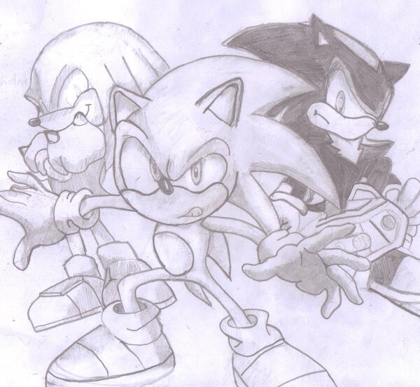 Drawing Shadow! | Sonic the Hedgehog! Amino