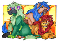 Lion around