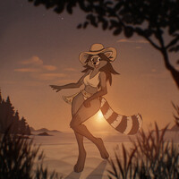 Carmen at the beach