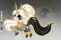 [OPEN] ADOPT AUCTION MLP PONY STELLARY NIGHT