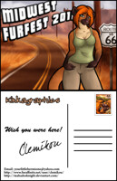 MFF Badge 2011 - Clemi Postcard