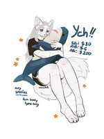 blahaj hugs!! 🦈 YCH ~ reminder