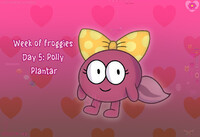 Week of froggies Day 5: Polly Plantar