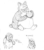 Mada as Snorlax...