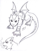 Create Dragon on paper 3