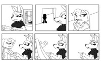 A Purple hare side comic page 001 