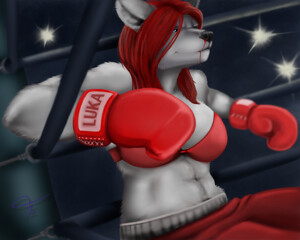 The Boxing Lady. cobra175. 