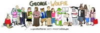 George And Wolfie banner