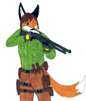 Komodo with a Shotgun