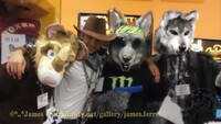 Furbowl XXX  Ferret among even more canines!