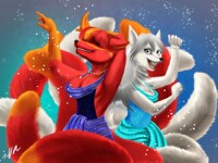 Streaming Digital Commission #12 - Molly and Krinele