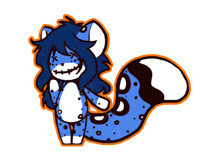 Chibi Halloween Doll Bluebie