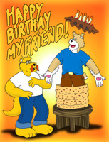 Happy Birthday, Blue Eyed Wolf!