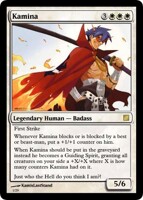 Kamina MTG card