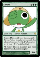 Keroro The MTG card