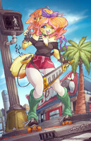 Happy 80s Gal by svarta-perlan-gc