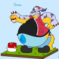 Pokemon Trainer Snow Gabumon!