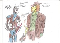 Happy Halloween - Michael and Goldmane