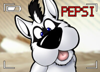 Nose-Up Badge: Pepsi