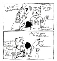 Snowleopards don't play sports