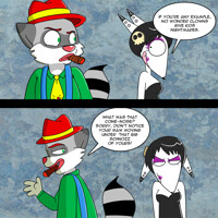 Why not to insult a dunk tank clown by technicolor_pie
