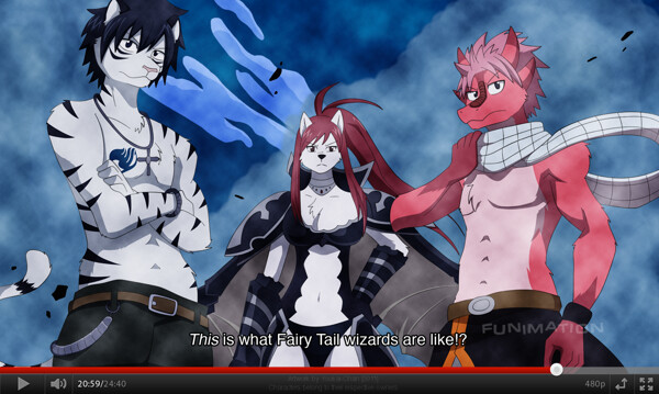 Fake Screenshot: Fairy Tail's Strongest Team by Youkai-Chan -- Fur