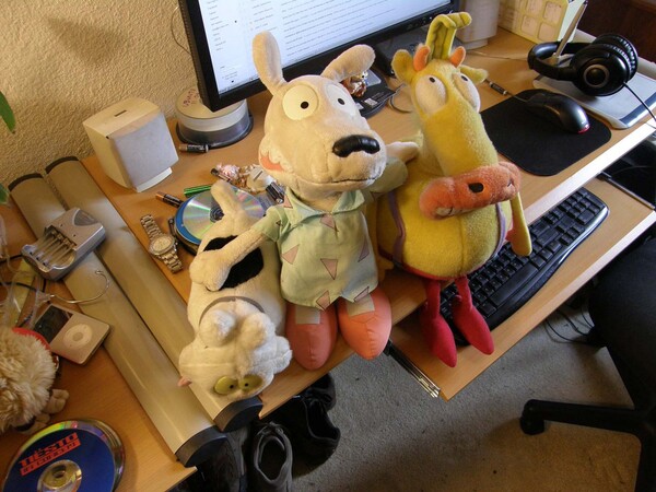 Spunky rocko's hotsell modern life plush