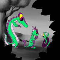 Three Skuttles Meet in a Forrest