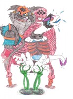 Tepeu Tickle Torture Spider Beast Agony