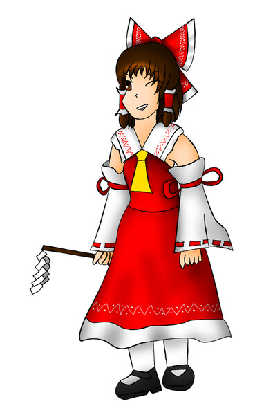 touhou reimu zun