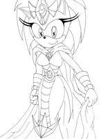 Queen Aleena from Sonic Underground