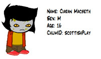 Homestuck Fancharacter - Ciaran Macbeth