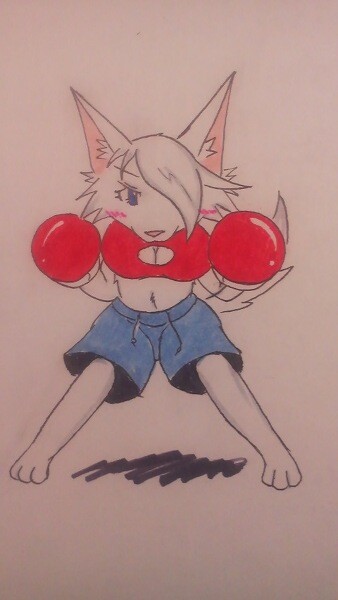 Cami from Animal Boxing by Tabitha_The_Pudgy_Boxing_Kitty -- Fur Affinity  [dot] net