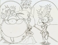 The queen's throne room