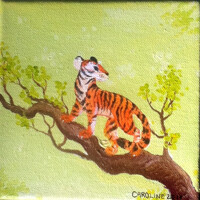 Tiger Painting Gift