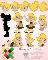 Cougari as a Chipette MODELSHEET