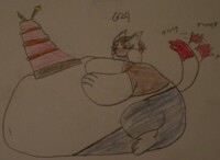 Baine's cake (ArtTrade)