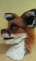 finished fox head 