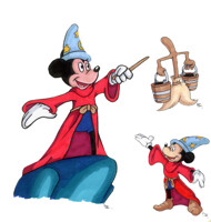 mickey mouse fan art