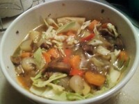 Vegetable Noodle Soup