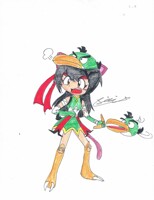 AB::Siti as Green Bird