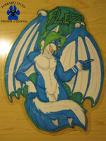 Flez half body badge