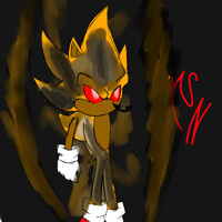 Dark Sonic by leoooDH -- Fur Affinity [dot] net