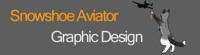 Snowshoe Aviator Graphic Design