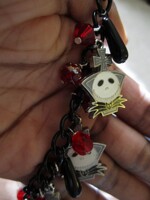 Jack Skellington Bracelet in Red