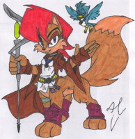 Sally Taur Cosplay by Whitefox89 - Colored 